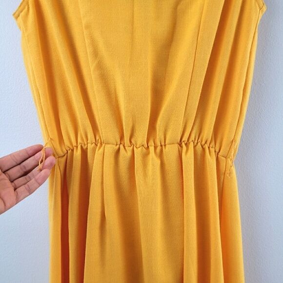 VTG double breasted sleeveless trench dress - Picture 7 of 12